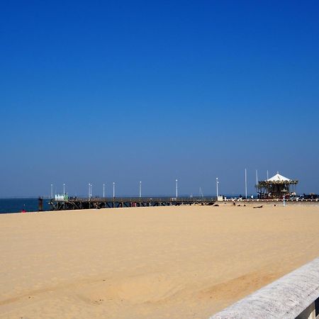 Studio Neuf En Front De Mer Avec Terrasse Et Parking, Ideal Pour 3 Personnes - Fr-1-474-147 Arcachon Exterior foto