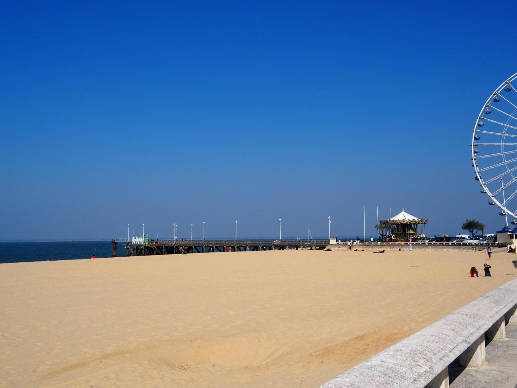 Studio Neuf En Front De Mer Avec Terrasse Et Parking, Ideal Pour 3 Personnes - Fr-1-474-147 Arcachon Exterior foto